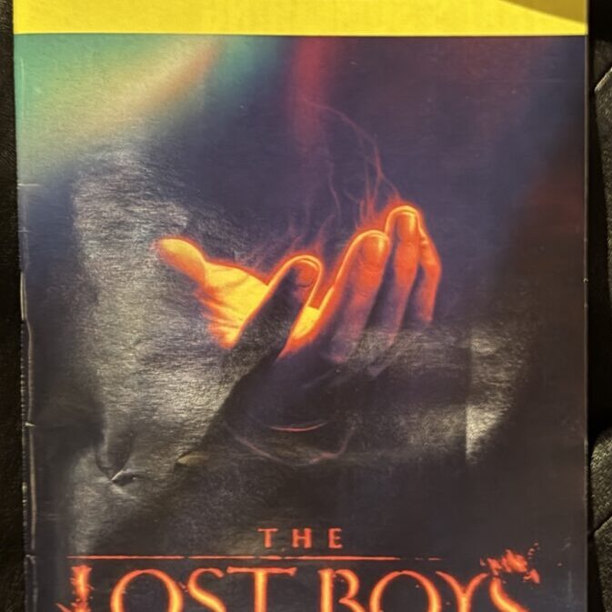 Playbill cover for The Lost Boys musical